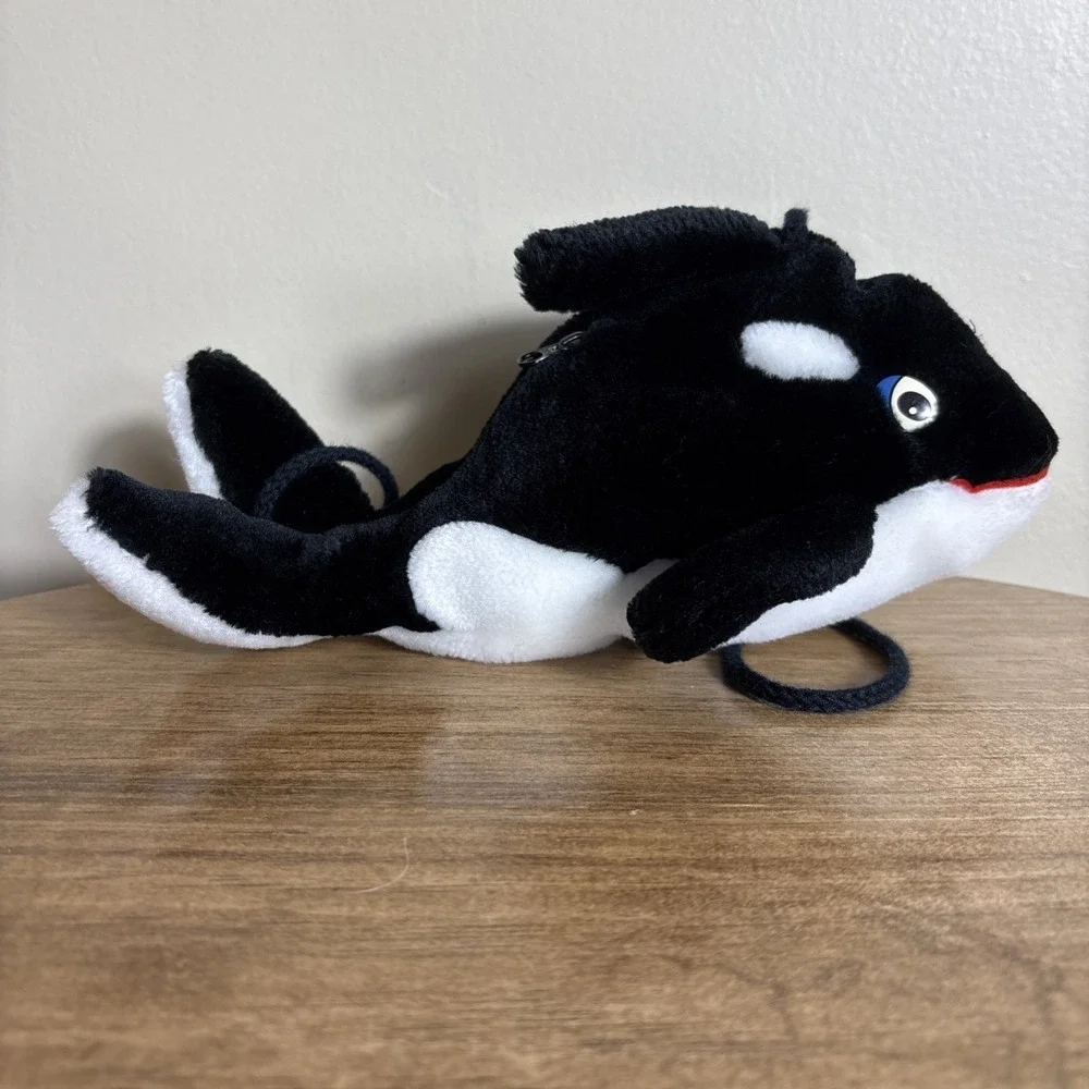 Vintage Sea World Orca Whale Kids Cross Body Small‎ Purse/Bag